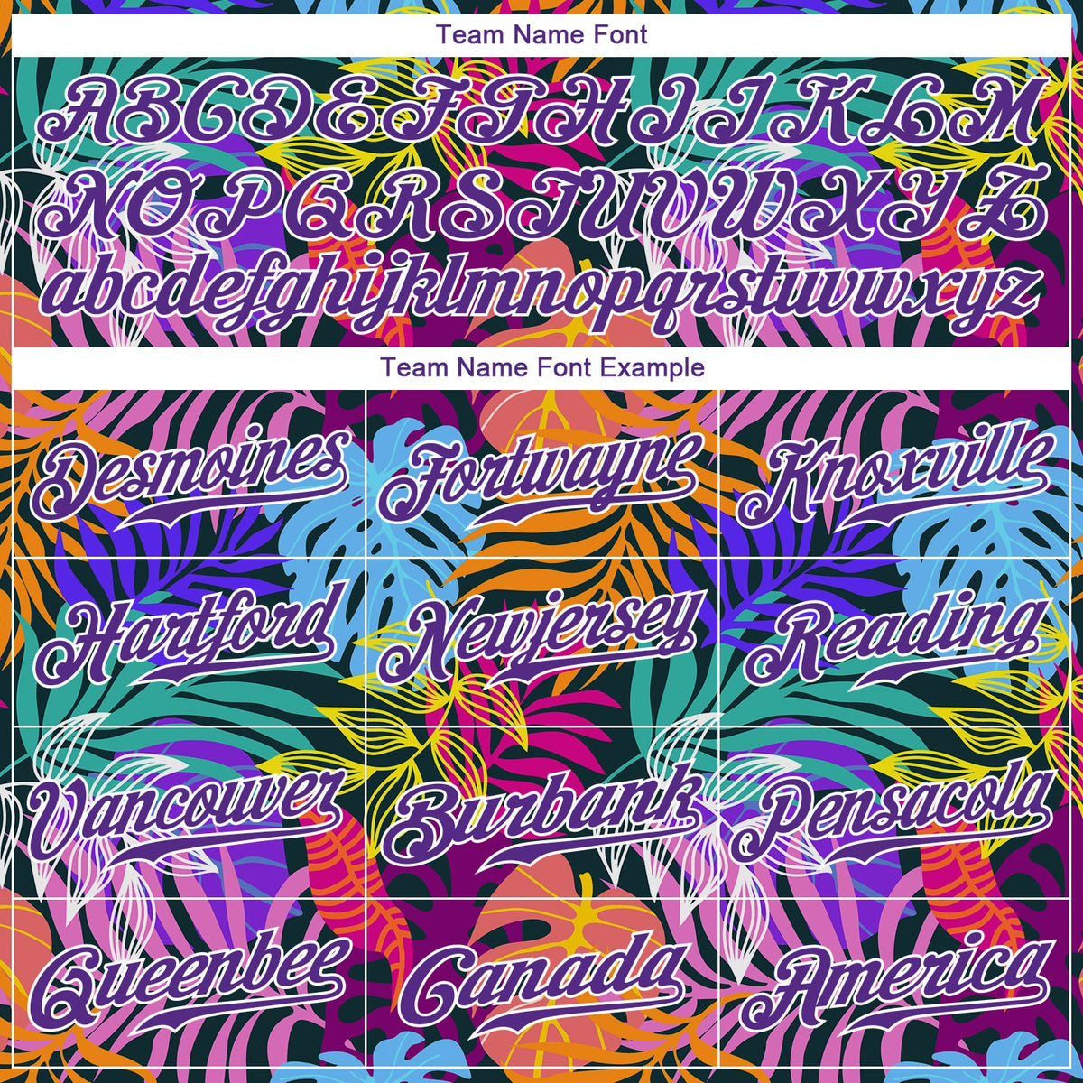Custom White Purple-White 3D Pattern Design Hawaii Palm Trees Authentic Baseball Jersey hawaiian shirt. Personalized Customized sport uniform